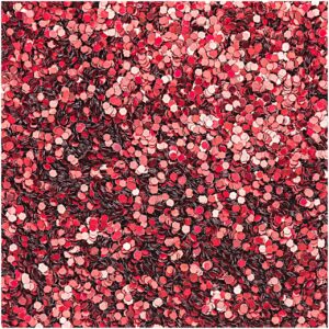 Rico Design Hologramm Glitter 6g rot