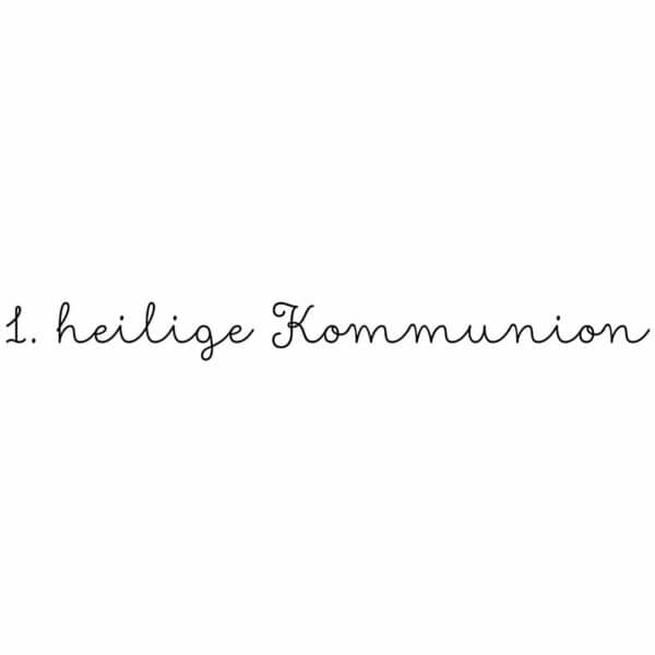 Rico Design Stempel 1. heilige Kommunion 7