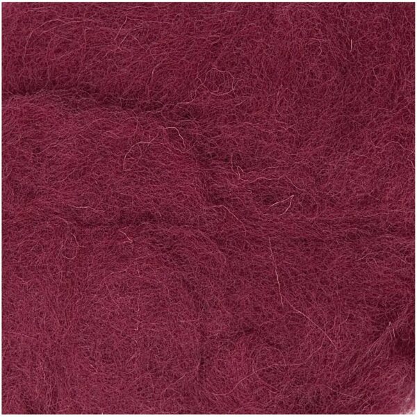 Rico Design Schafwolle 50g dunkelrot