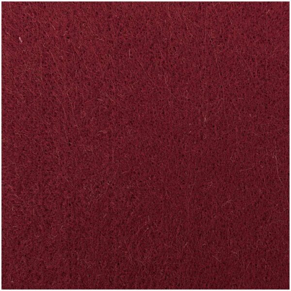 Rico Design Filz-Platte 50x75cm 3mm dunkelrot