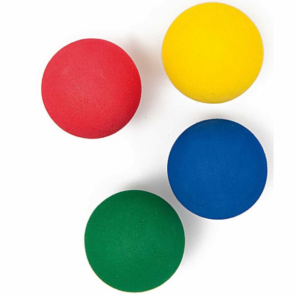 Rico Design Moosgummikugeln mehrfarbig 35mm 4 Stück