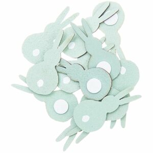 Ohhh! Lovely! Holzsticker Hase 12 Stück mint