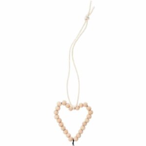 Ohhh! Lovely! Perlenhänger Herz klein Holz
