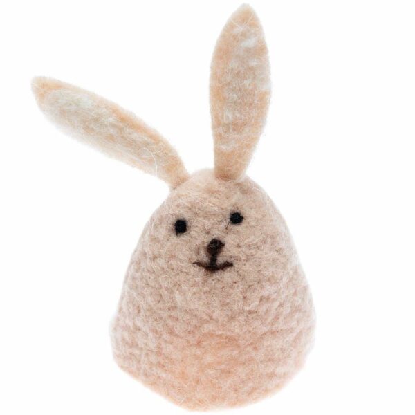 Ohhh! Lovely! Eierwärmer Hase handgefilzt 14cm