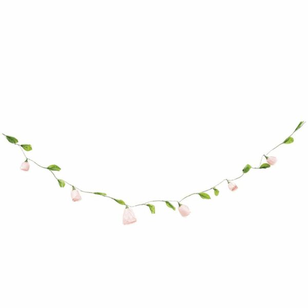 Ohhh! Lovely! Papierblumen Girlande klein pink 160 cm