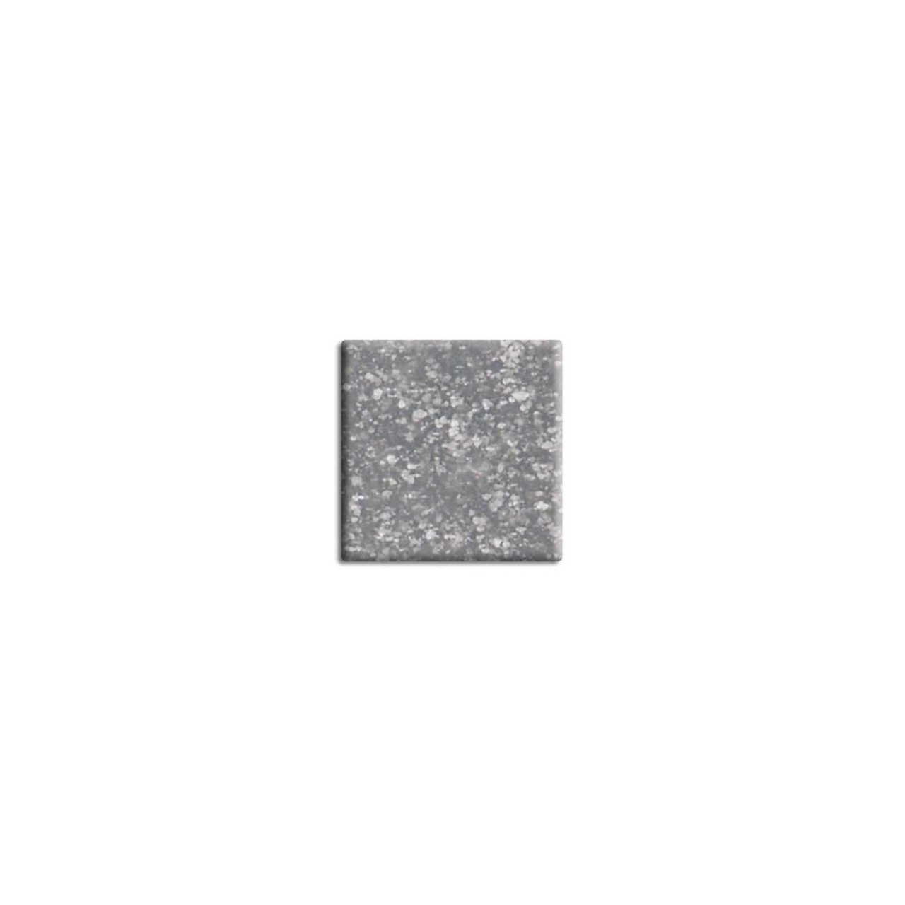 Rico Design Glas-Mosaiksteine grau 10x10mm 200g ca. 72 Stück