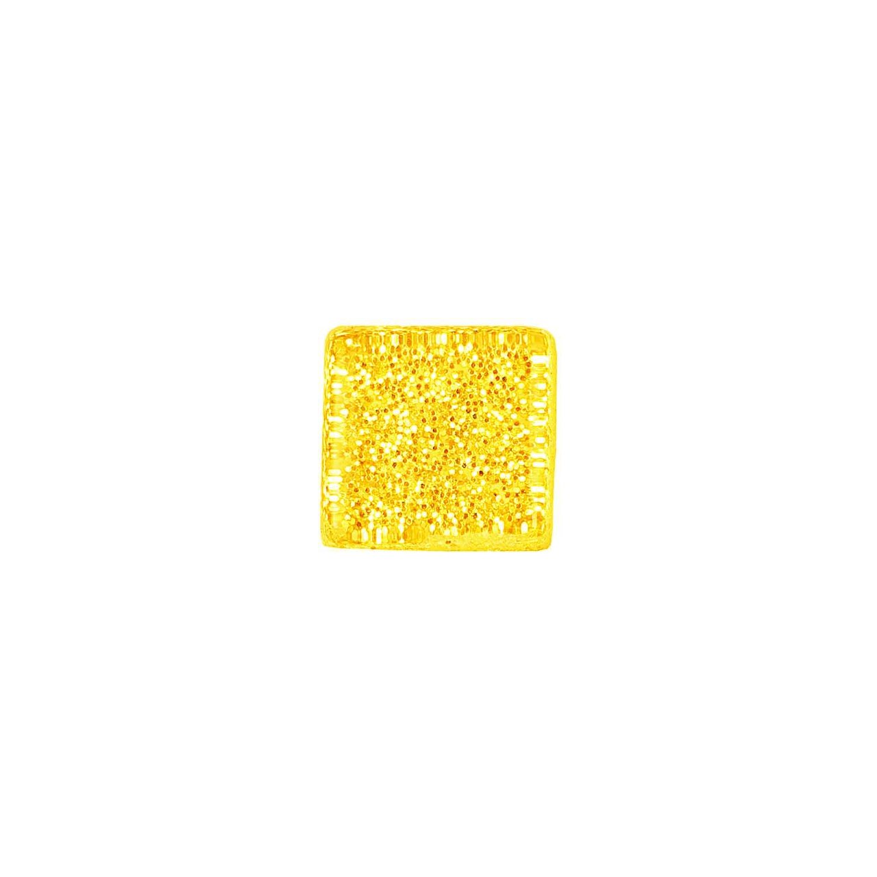 Rico Design Soft-Glas Mosaiksteine Glitter 185g gelb