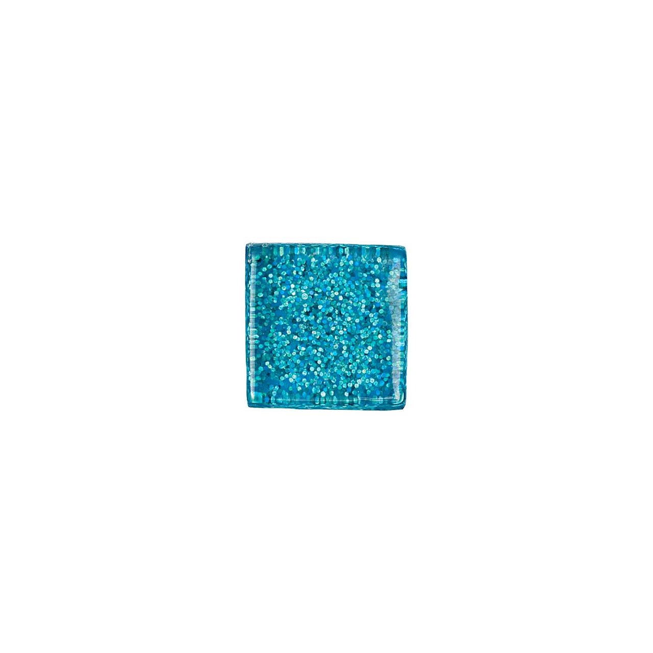 Rico Design Soft-Glas Mosaiksteine Glitter 185g azur