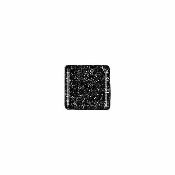 Rico Design Soft-Glas Mosaiksteine Glitter 185g schwarz