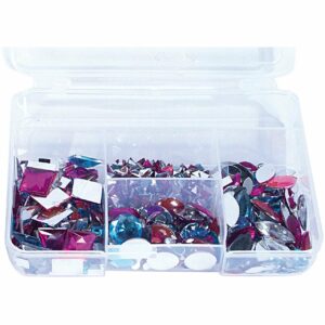 Rico Design Strass Set ca. 1000 Stück Pink Passion
