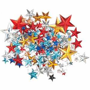 Rico Design Strass Sterne Mix mehrfarbig ca. 300 Stück