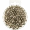 Perlen-Set 70-teilig silber