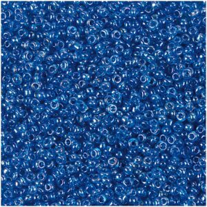 Rico Design Rocailles Perlen 2mm 14g türkis irisierend