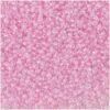 Rico Design Rocailles Perlen 2mm 14g transparent rosa