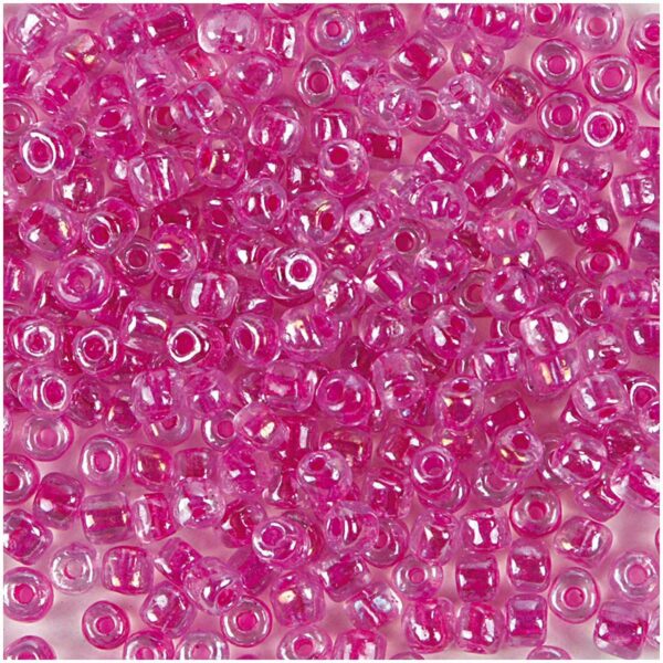 Rico Design Rocailles Perlen 4mm 14g pink
