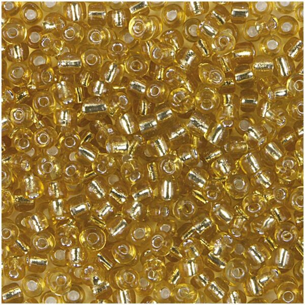 Rico Design Rocailles Perlen 4mm 14g gold