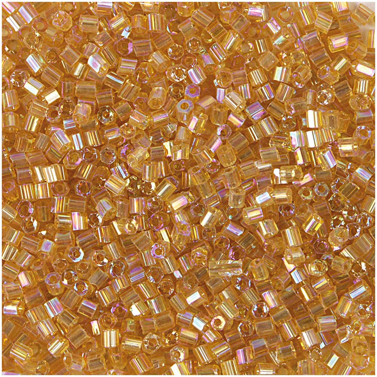 Rico Design Rocailles 2cut Perlen 2mm 14g gold