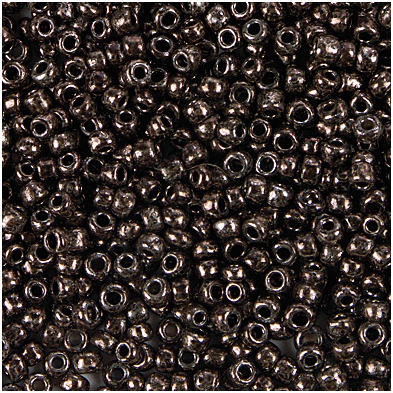 Rico Design Rocailles Perlen 4mm 14g kupfer metallic dunkel