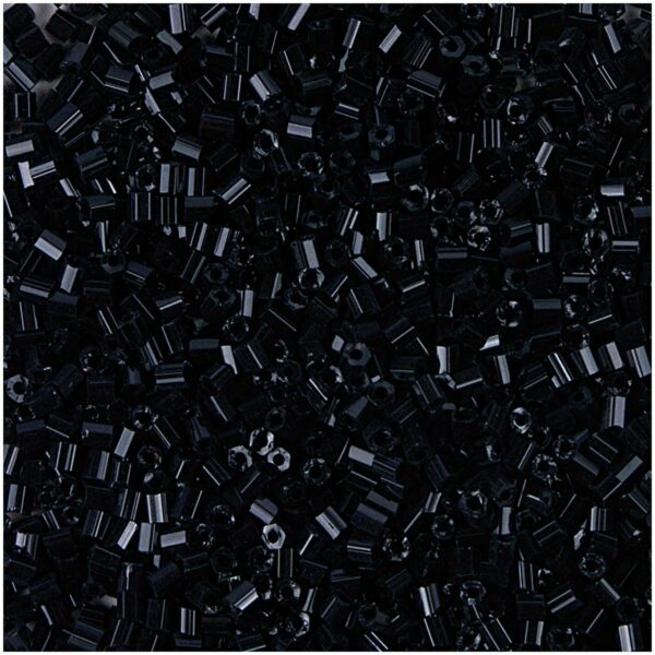 Rico Design Rocailles 2cut Perlen 2mm 14g schwarz