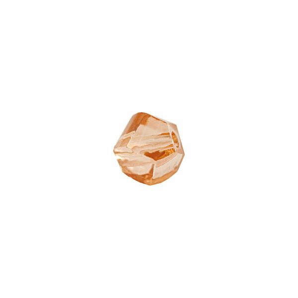 Rico Design Glasschliff-Kandis Perlen 6mm 12 Stück pfirsich