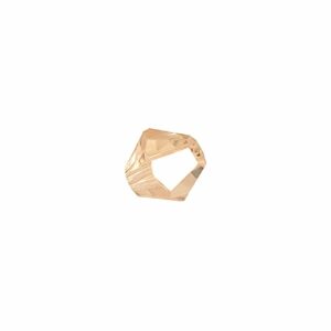 Rico Design Glasschliff-Raute Perlen 4mm 20 Stück karamell