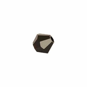 Rico Design Glasschliff-Raute Perlen 6mm 12 Stück schwarz