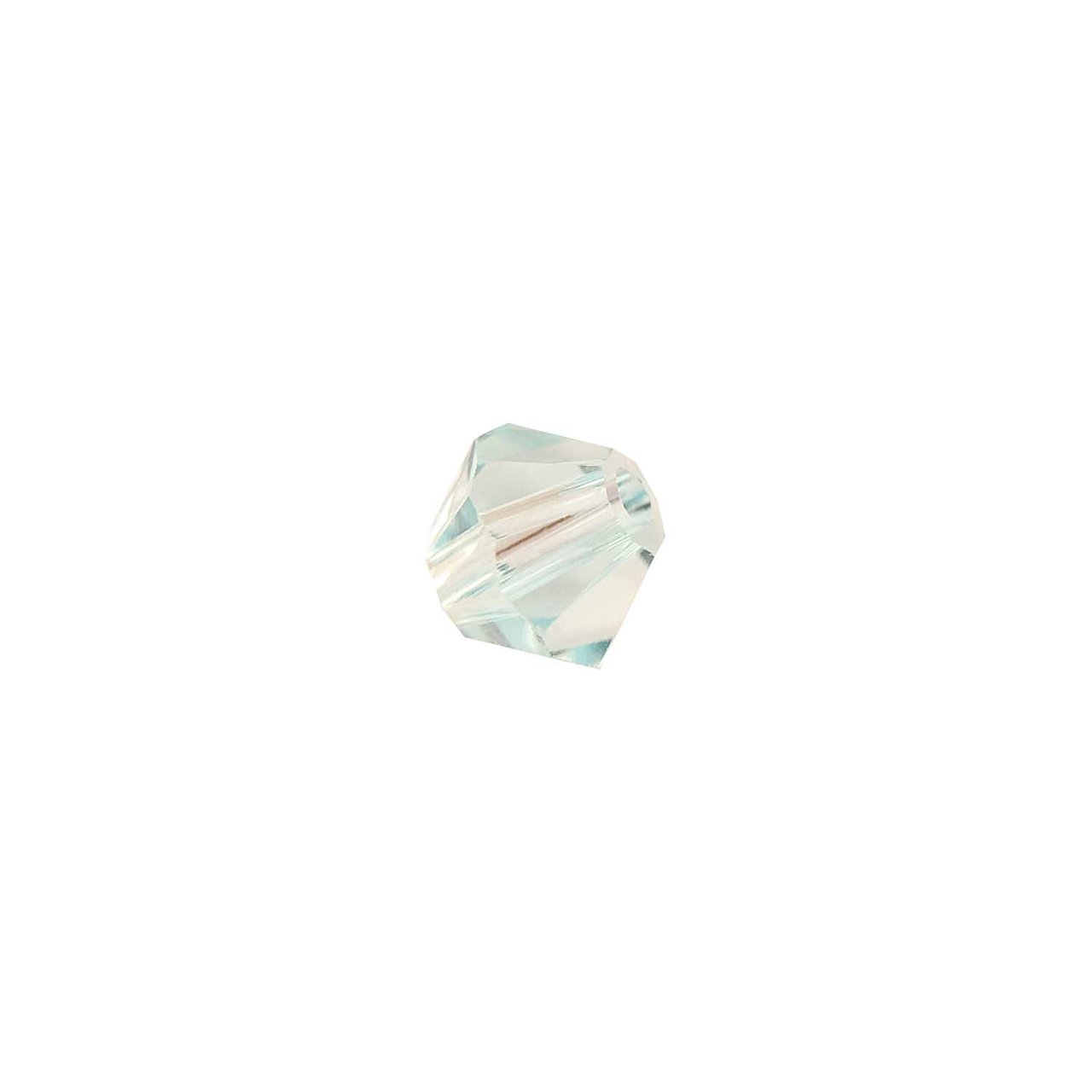 Rico Design Glasschliff-Raute Perlen 4mm 20 Stück mint