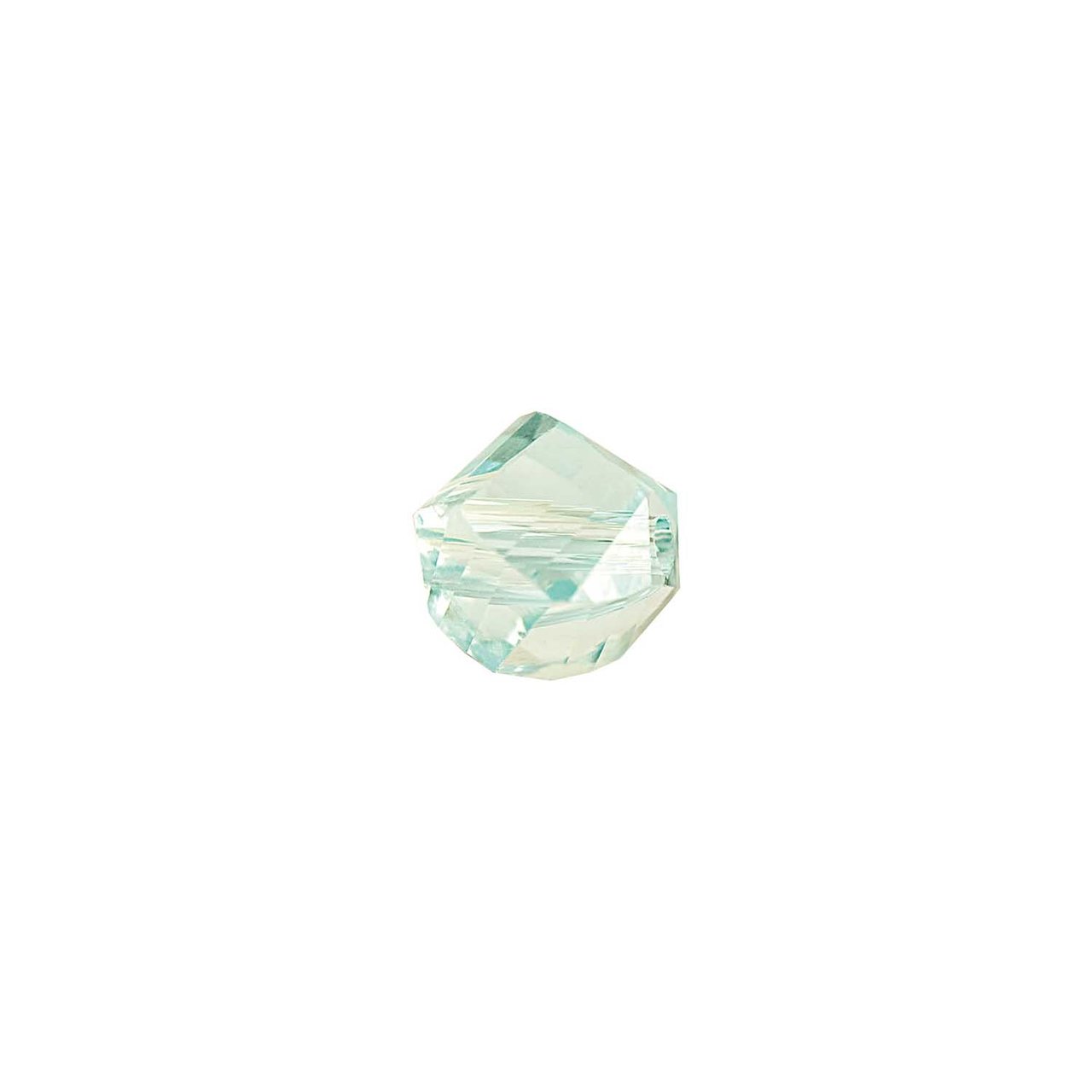Rico Design Glasschliff-Kandis Perlen 6mm 12 Stück mint