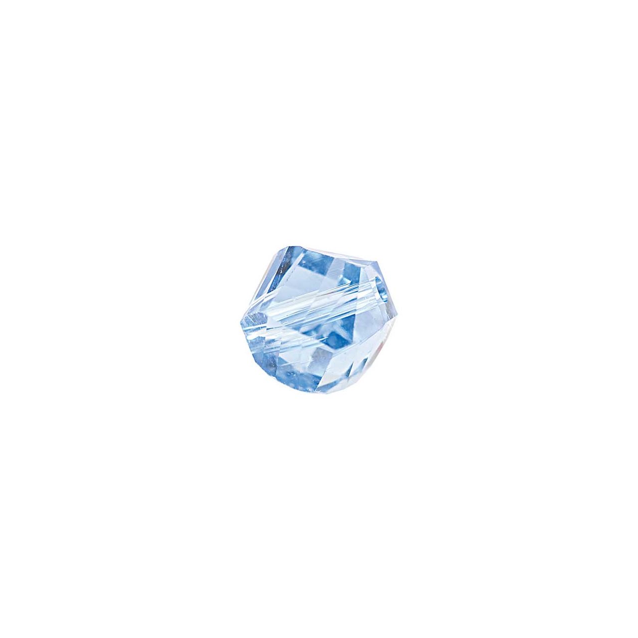 Rico Design Glasschliff-Kandis Perlen 6mm 12 Stück aqua