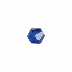 Rico Design Glasschliff-Raute Perlen 4mm 20 Stück blau