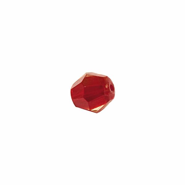 Rico Design Glasschliff-Raute Perlen 4mm 20 Stück bordeaux