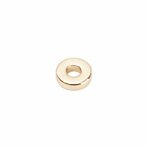 Rico Design Scheibe rund gold 7mm 30 Stück