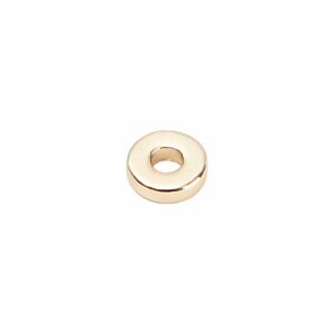 Rico Design Scheibe rund gold 10mm 20 Stück