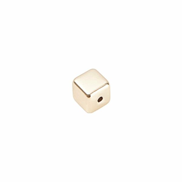 Rico Design Würfel gold 6x6mm 45 Stück