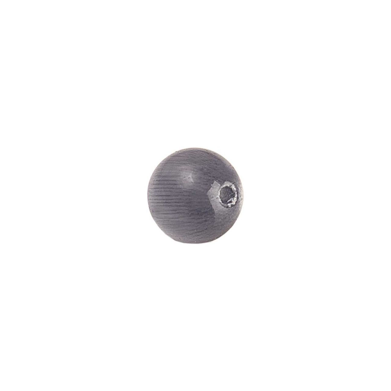 Rico Design Catseye rund Perlen 6mm 25 Stück grau