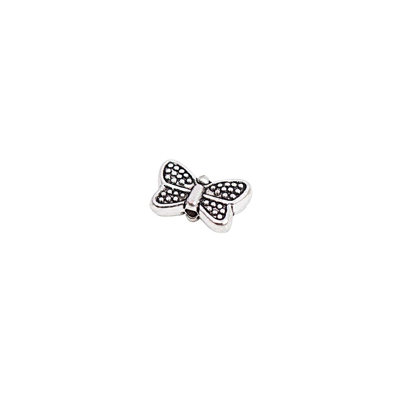 Rico Design Schmetterlinge klein silber 10x3