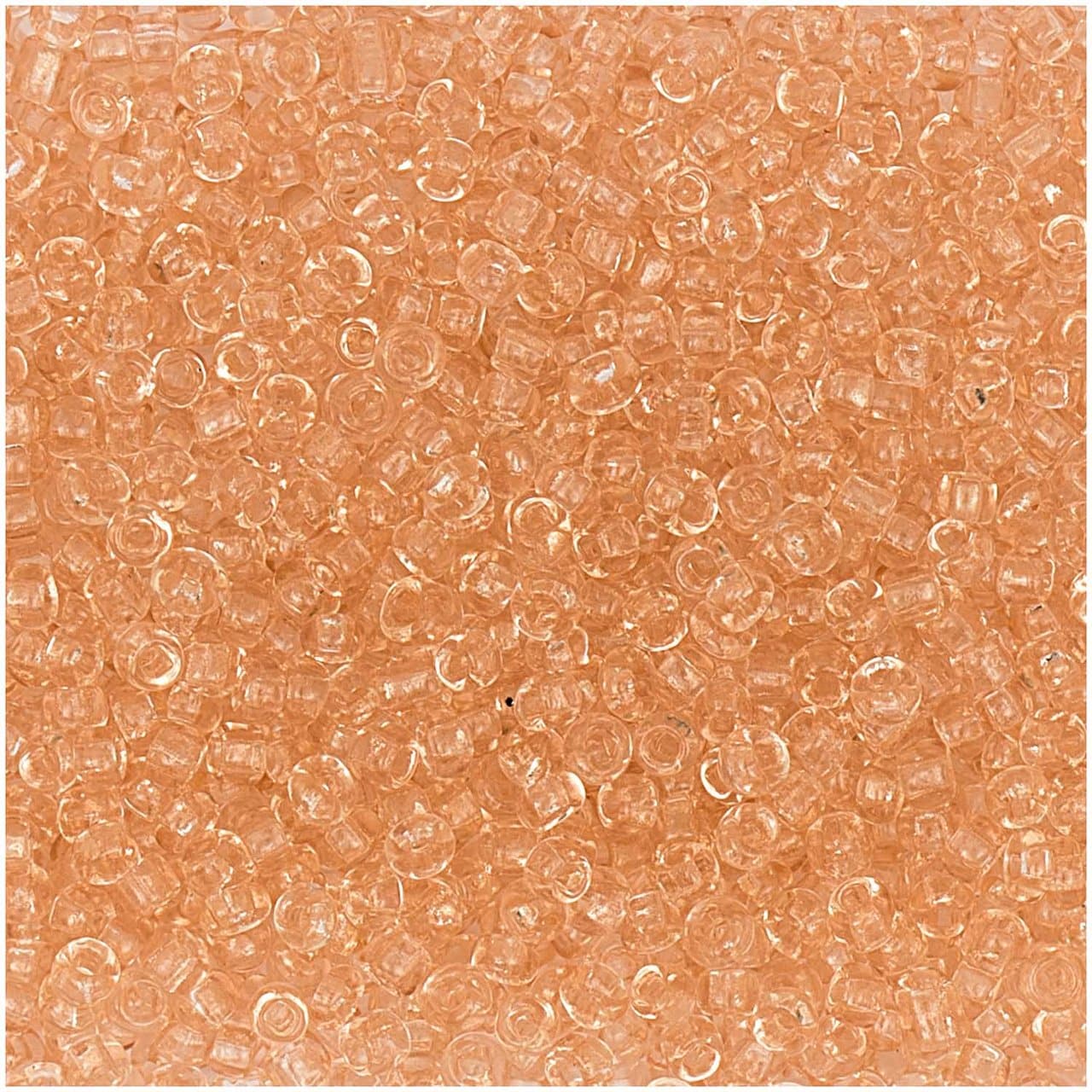 Rico Design Rocailles Perlen 2mm 14g rosa transparent