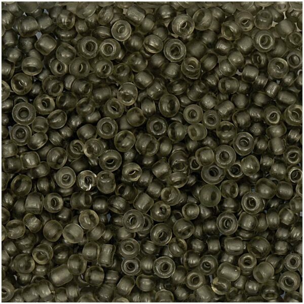 Rico Design Rocailles Perlen 2mm 14g grau matt