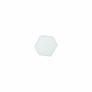 Rico Design Glasschliff-Raute Perlen 6mm 12 Stück mint milchig