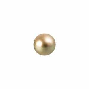 Rico Design Renaissance-Perlen 8mm 25 Stück gold matt