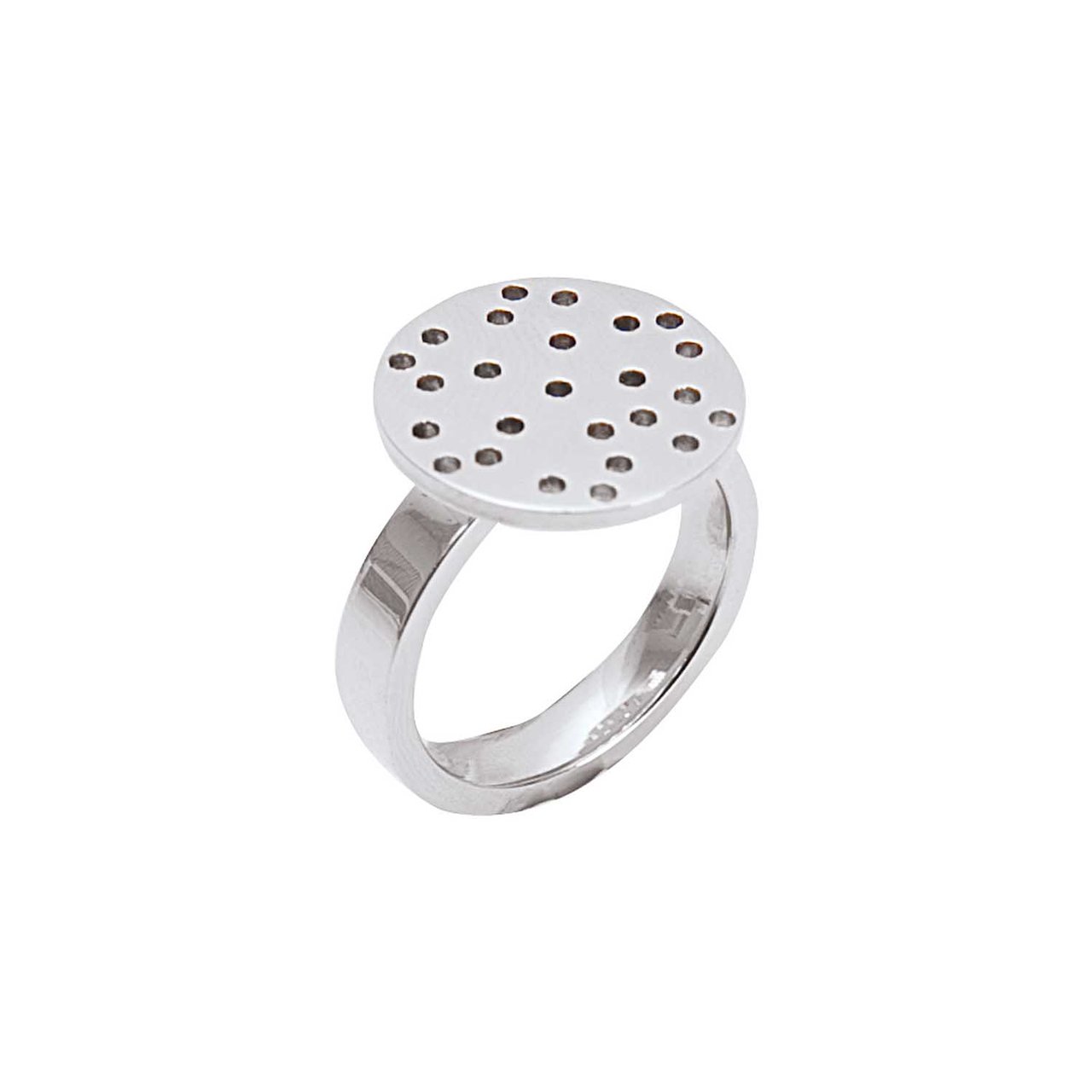 Rico Design Ring mit Sieb Edelstahl 17mm