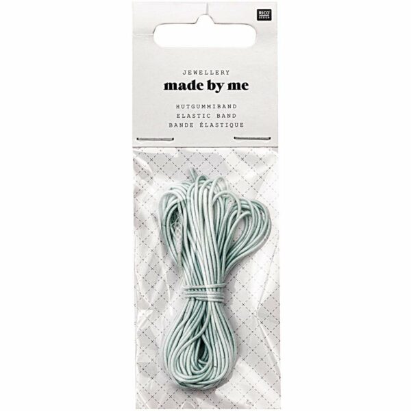 Rico Design Hutgummiband 1mm 5m mint