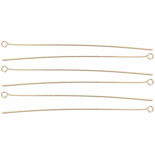 Jewellery Made by Me Kettelstift gold 70mm 10 Stück