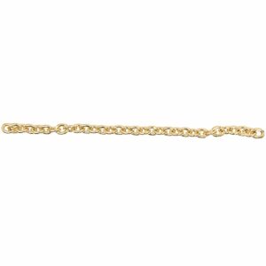 Jewellery Made by Me Gliederkette gold 3-4mm 1m