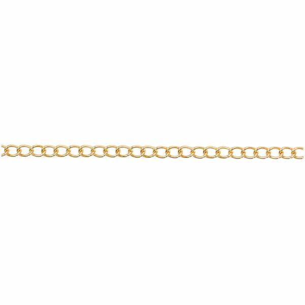 Jewellery Made by Me Gliederkette gold 6-7mm 1m