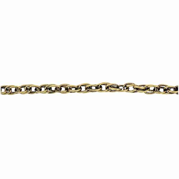 Jewellery Made by Me Gliederkette gold antik 9mm 1m