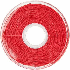 Rico Design Makrameeband 1mm 10m rot