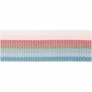 Rico Design Gurtband gestreift 40mm 2m smokey