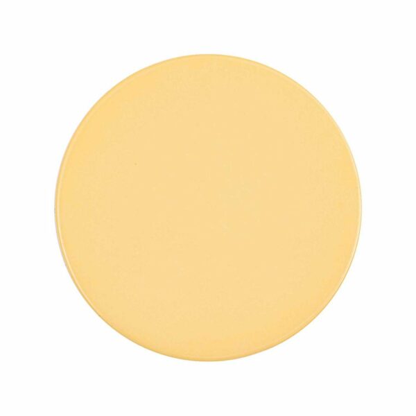 Rico Design Scheibe Kunststoff gelb 30mm