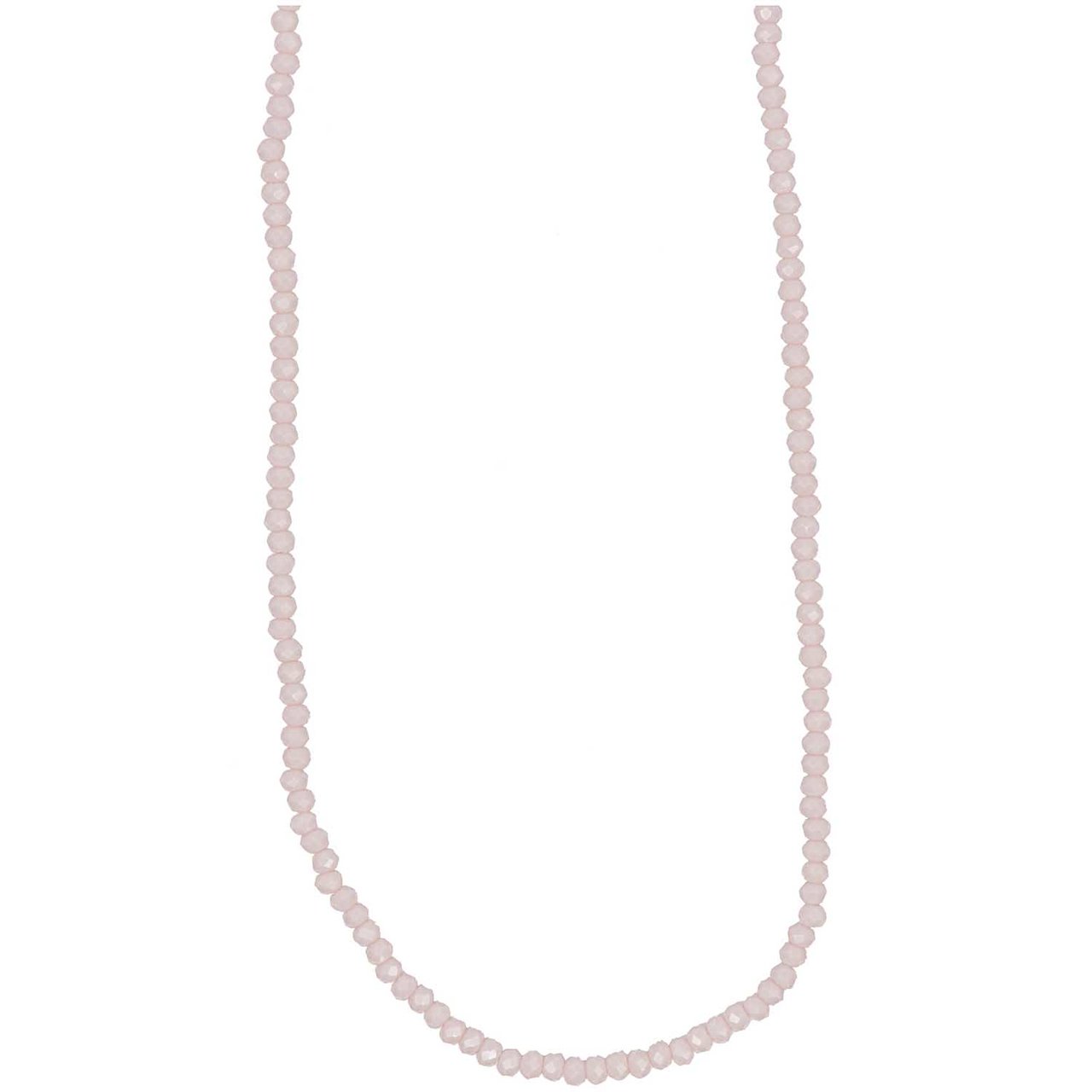 Rico Design Glasschliffkette rosa 70cm